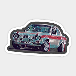 Escort Rally Sticker